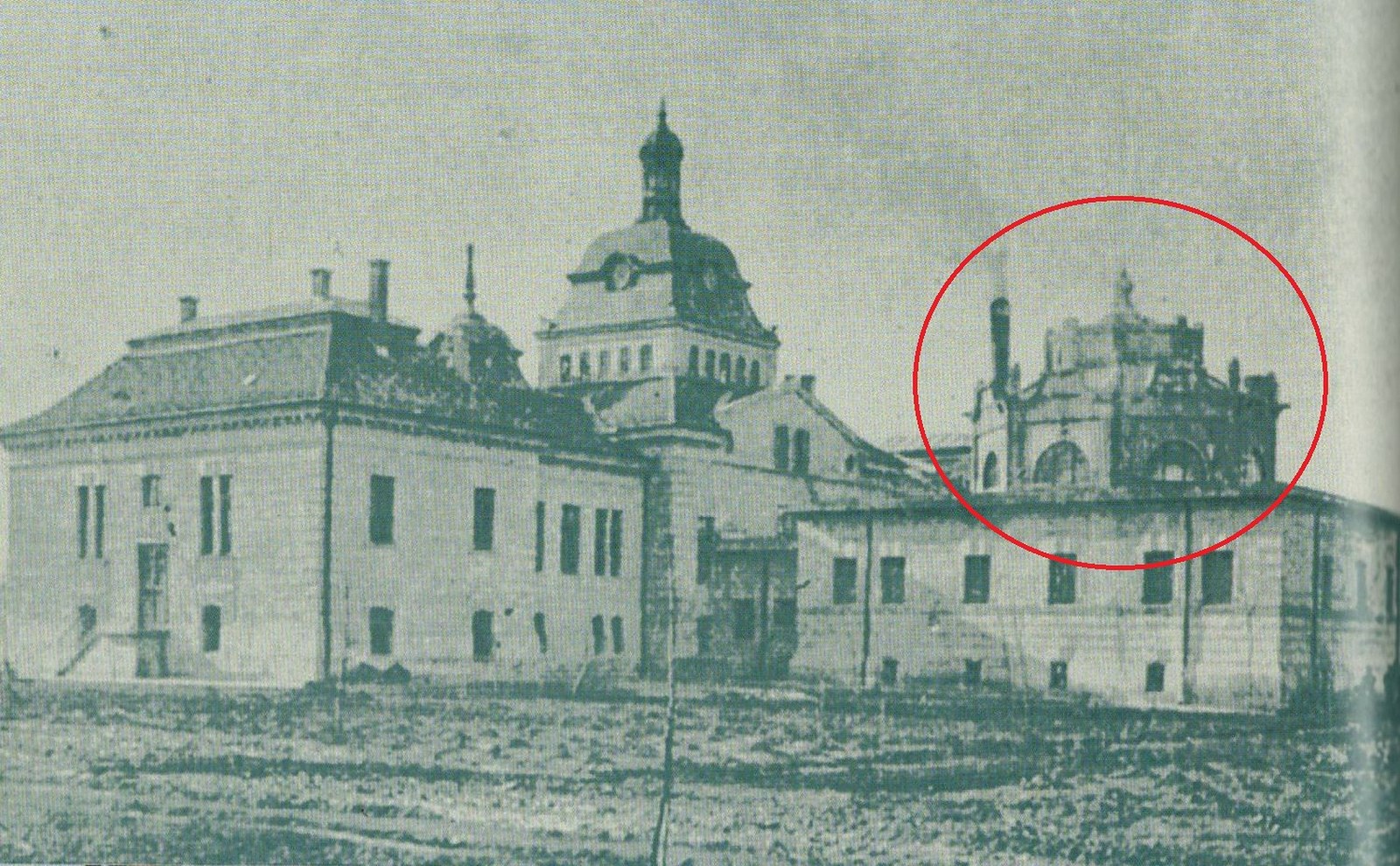 Back of the Iodine Spa, Novi Sad, 1910