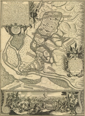 Designation of the Battle Fought Between Peterwardein and Carlowitz, 5 August 1716, Petrovaradin Fortress