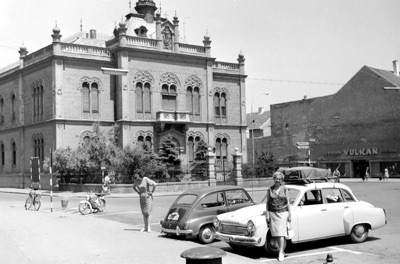 The Bishop's Palace and the Vulkan ironmonger, Novi Sad, 1960-1968