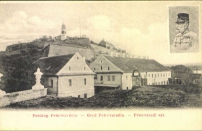 Petrovaradin Fortress, with an Officer's Portrait Inset, 1896–1918