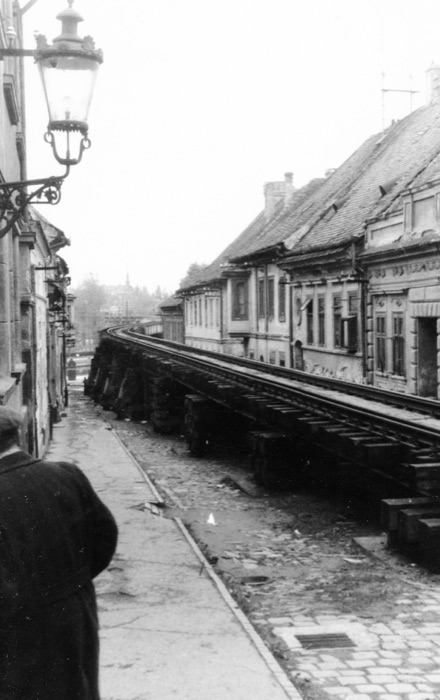 The Railway Trestle Along Strossmayer Street, Petrovaradin, 1958