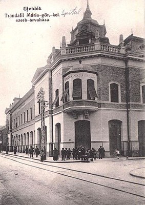Spital added in ink to the caption, Serbian Orthodox Orphanage, Novi Sad, 1913