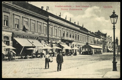 Hotel Erzsébet, Novi Sad, 1910