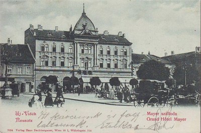 Grand Hotel Mayer, Novi Sad, 1899