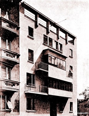 Tabaković residential building, Novi Sad, 1932