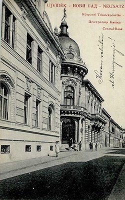 Central bank, Novi Sad, 1910