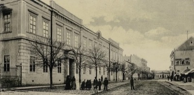 The Serbian elementary school on the corn market square, Wheat Square, Novi Sad, 1895–1918
