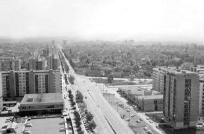 Down the Boulevard of Liberation, Liberation Boulevard, Novi Sad, 1970s