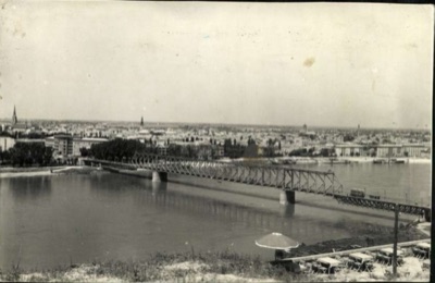 Novi Sad's Skyline and the Railway Bridge, a Riverside Cafe, Marshal Tito Bridge, 1896–1918