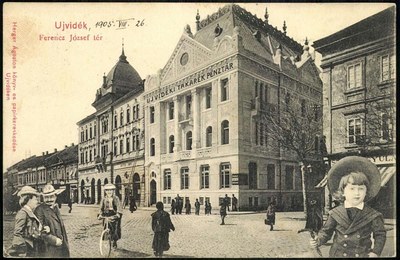 Franz Josef Square and the Savings Bank, Novi Sad Savings Bank, 1905