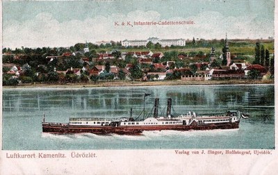 The infantry cadet school, Sremska Kamenica, 1900–1918