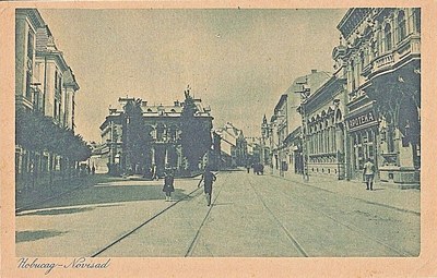 Wilson square, Novi Sad, 1920