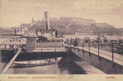 Ship station, Petrovaradin Fortress, Novi Sad, 1908