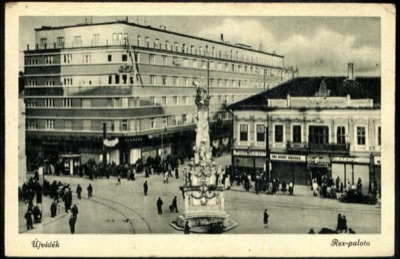 Rex Palace and its square, Novi Sad, The Tanurdžić Palace, 1941–1945