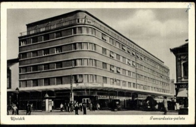 The Tanurdžić Palace, Novi Sad, by June 1941