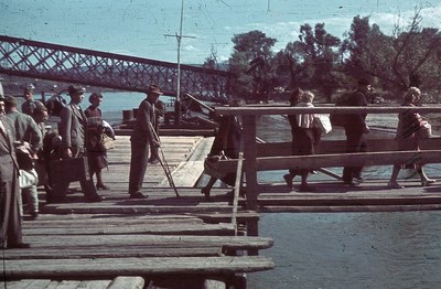 Pier on the Danube, Novi Sad, 1941