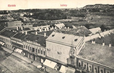 General view over the rooftops, Novi Sad, 1900–1918