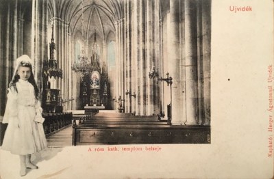 The Name of Mary Church Nave, with a First Communion Photo, 1906, Novi Sad