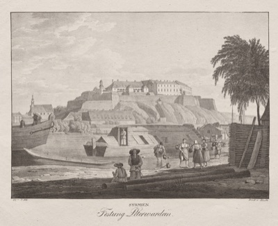 The Fortress of Peterwardein, by Jakob Alt, Petrovaradin Fortress, 1826