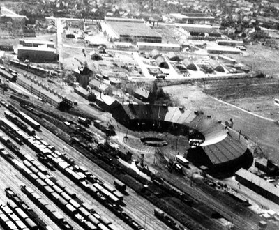 Marshalling yard, Novi Sad, 1912