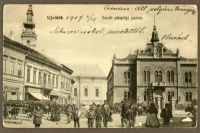 The Serbian Bishop's Palace, Novi Sad, Dated October 1907