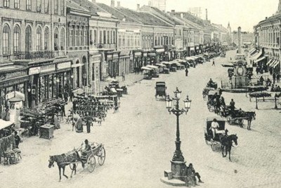 Main street, Novi Sad, 1900s
