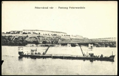 The Steamer Klara Passing Petrovaradin Fortress and the Railway Bridge, 1896–1918